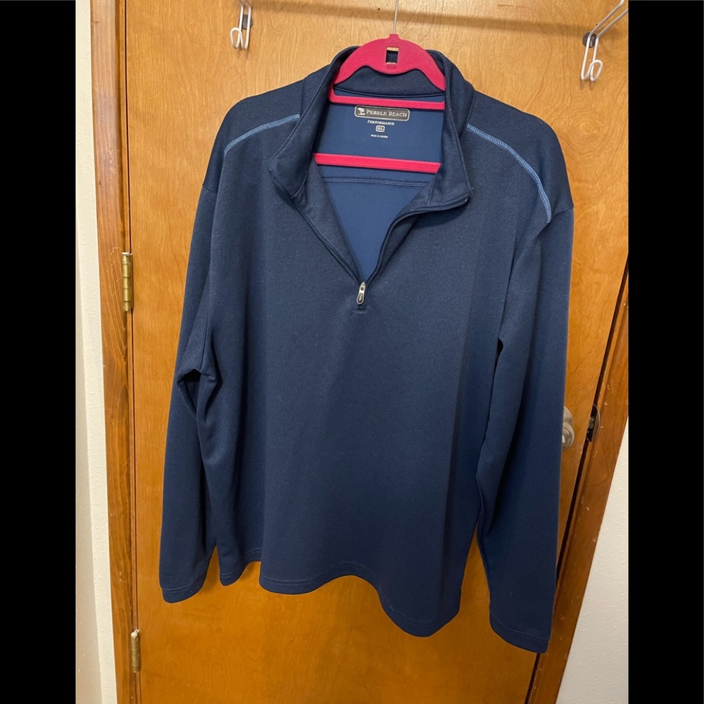Pebble beach golf pullover